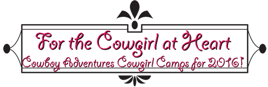 Cowgirl Camps 2016
